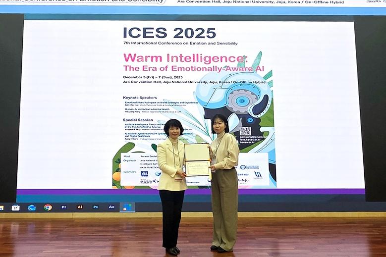 화학소재공학부 강지언 학생, ICES 2025 ‘최우수 구두발표상’
